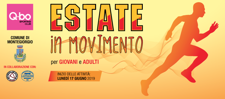 Estate in movimento - progetto Montegiorgio estate 2019