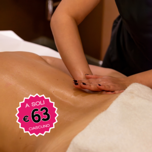 Pacchetto di 5 Massaggi rilassanti Total Body con olio a scelta