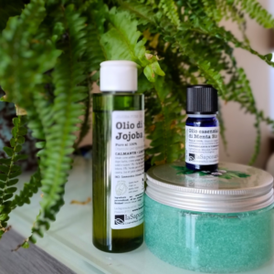 Olio di Jojoba e menta piperita