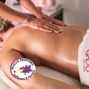 Massaggio Rilassante Total Body NUOVO OLIO Zafferano & Vaniglia