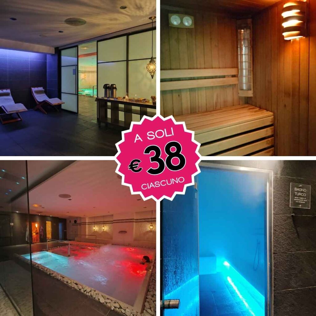 Pacchetto di 4 ingressi Spa