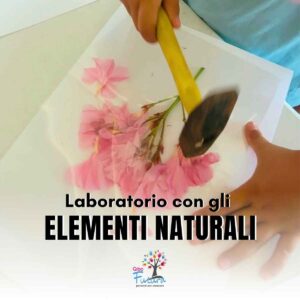 Laboratorio con gli elementi naturali
